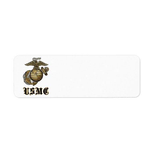 USMC ETIKET (Voorkant)