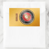 USMC Gepensioneerde Sticker (Tas)