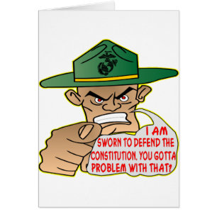 USMC Ik ben bang om de Grondwet te verdedigen