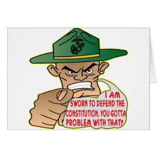 USMC Ik ben bang om de Grondwet te verdedigen