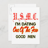 USMC Ik heb een van de weinige goede Mannen Briefkaart (Voorkant / Achterkant)