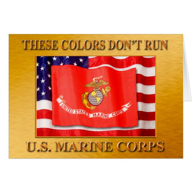 USMC-Kaart (Voorkant Horizontaal)