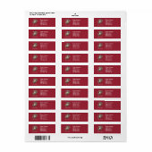 USMC-labels voor retouradres Etiket (Full Sheet)