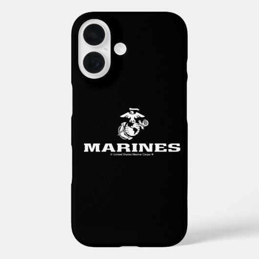 USMC Logo gestapeld - Wit Case-Mate iPhone Case (Achterkant)