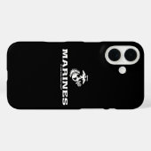 USMC Logo gestapeld - Wit Case-Mate iPhone Case (Achterkant (horizontaal))