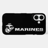 USMC Logo - Wit Case-Mate iPhone Case (Achterkant (horizontaal))