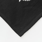 USMC Logo - Wit Fleece Deken (Hoek)