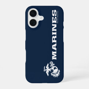 USMC Logo - Wit iPhone 16 Hoesje