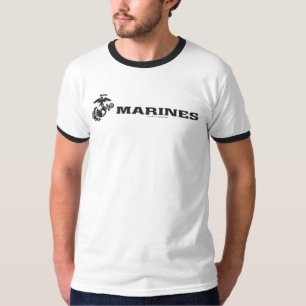 USMC Logo - zwart T-shirt