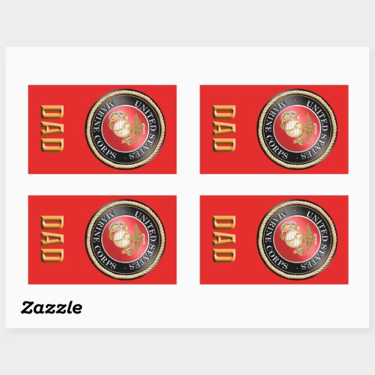 USMC Pap Sticker (Vel)