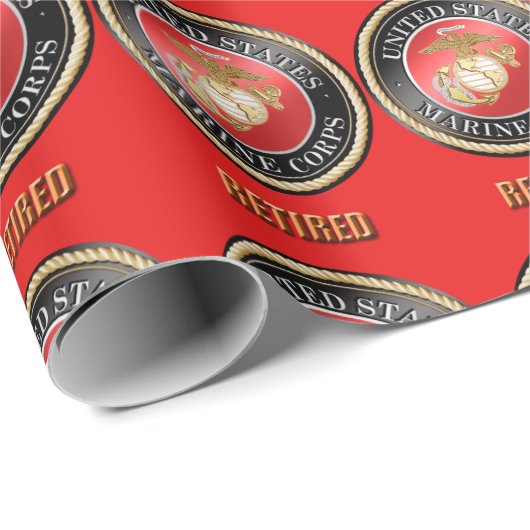 USMC-papier voor ompakken in ruste Cadeaupapier (Rol Hoek)