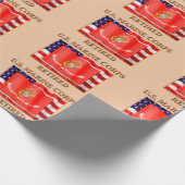 USMC-papier voor ompakken in ruste Cadeaupapier (Hoek)