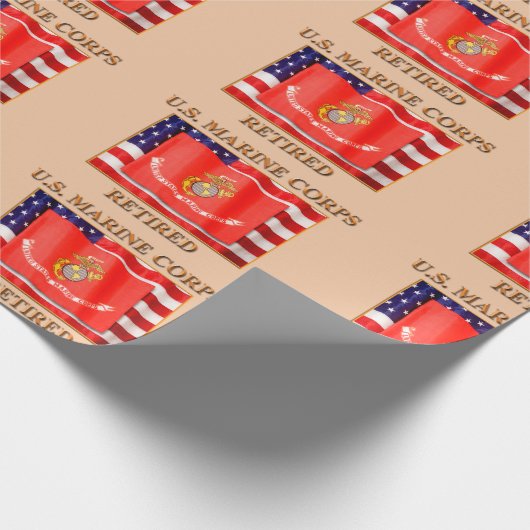 USMC-papier voor ompakken in ruste Cadeaupapier (Hoek)