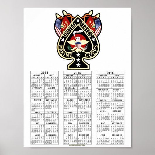 USMC POSTER (Voorkant)