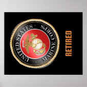 USMC Poster in ruste (Voorkant)