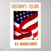 USMC-Poster Poster (Voorkant)