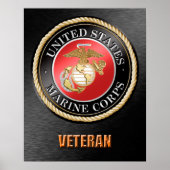 USMC-Poster Poster (Voorkant)