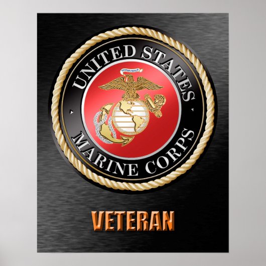 USMC-Poster Poster (Voorkant)