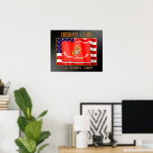 USMC-Poster Poster (Thuiskantoor)
