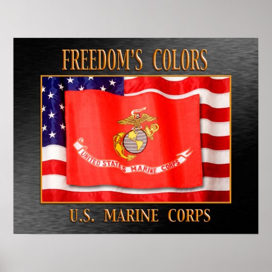 USMC-Poster Poster (Voorkant)