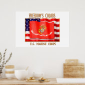 USMC-Poster Poster (Keuken)