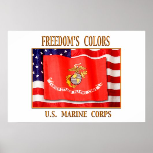 USMC-Poster Poster (Voorkant)