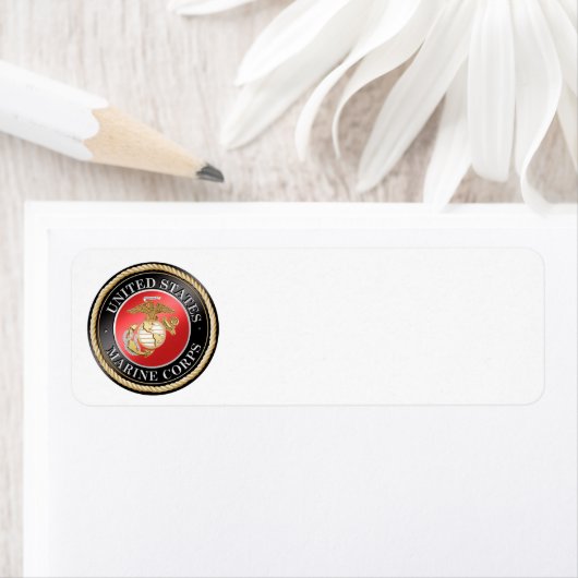 USMC Return Address Label (Insitu)
