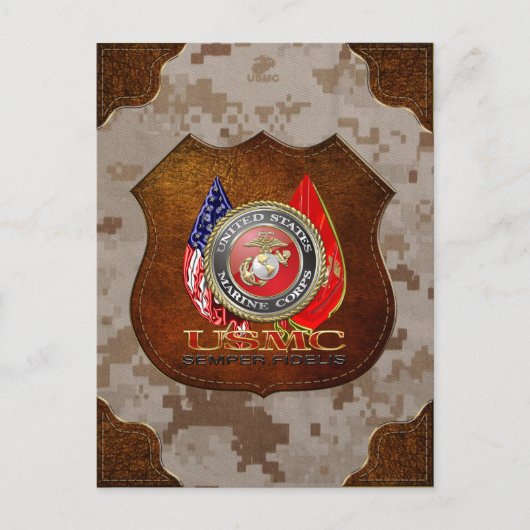 USMC Semper Fi [Special Edition] [3D] Briefkaart (Voorkant)