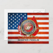 USMC Semper Fi [Special Edition] [3D] Briefkaart (Voorkant / Achterkant)