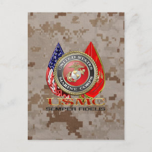 USMC Semper Fi [Special Edition] [3D] Briefkaart