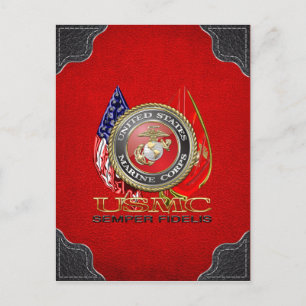 USMC Semper Fi [Special Edition] [3D] Briefkaart