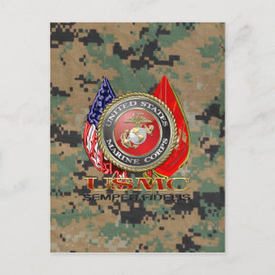USMC Semper Fi [Special Edition] [3D] Briefkaart