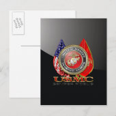 USMC Semper Fi [Special Edition] [3D] Briefkaart (Voorkant / Achterkant)