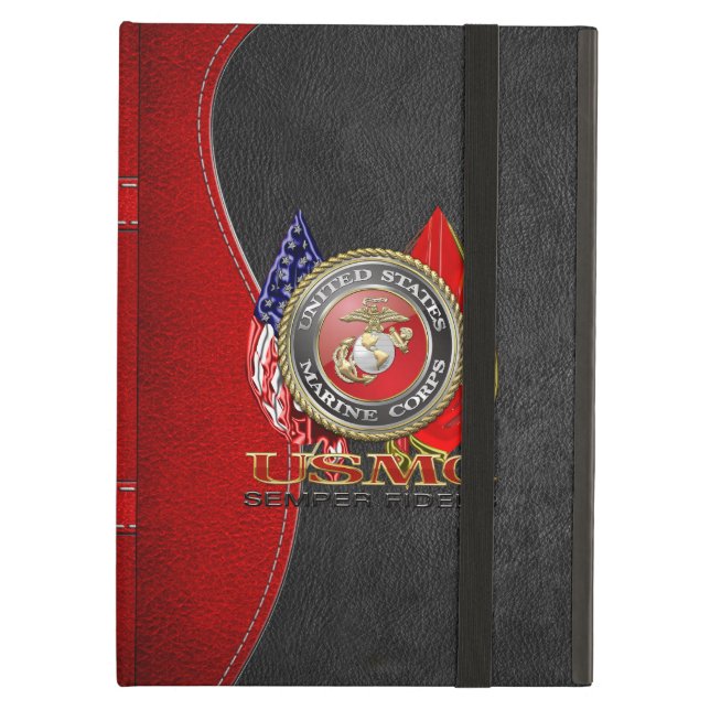 USMC Semper Fi [Special Edition] [3D] iPad Air Hoesje (Voorkant Gesloten)