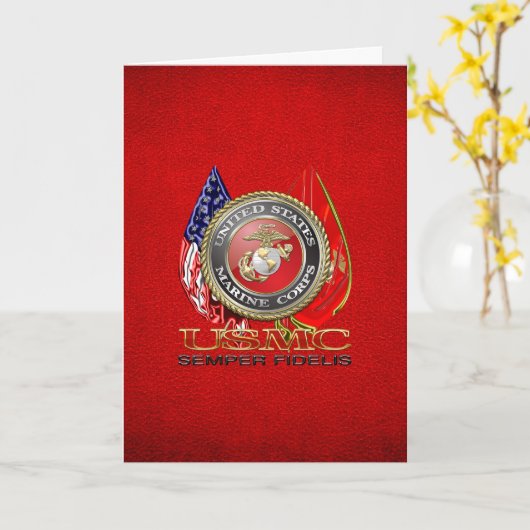 USMC Semper Fi [Special Edition] [3D] Kaart (Gele Bloem)