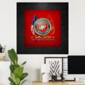 USMC Semper Fi [Special Edition] [3D] Poster (Thuiskantoor)