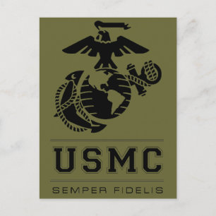 USMC Semper Fidelis [Semper Fi] Briefkaart
