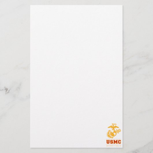 USMC Semper Fidelis [Semper Fi] Briefpapier (Voorkant)