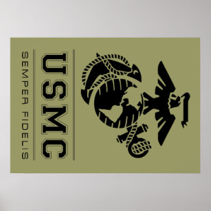 USMC Semper Fidelis [Semper Fi] Poster