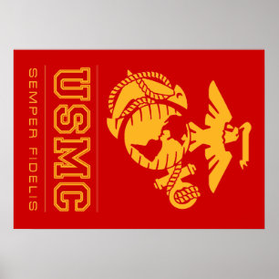 USMC Semper Fidelis [Semper Fi] Poster