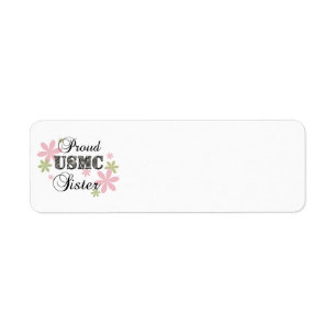 USMC Sister (fl camo) Etiket