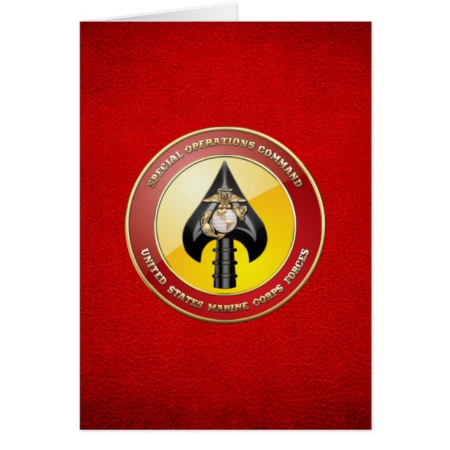USMC Special Operations Command (MARSOC) [3D] (Voorkant)