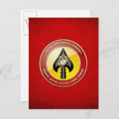 USMC Special Operations Command (MARSOC) [3D] Briefkaart (Voorkant / Achterkant)