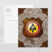 USMC Special Operations Command (MARSOC) [3D] Briefkaart (Voorkant / Achterkant)