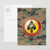 USMC Special Operations Command (MARSOC) [3D] Briefkaart (Voorkant / Achterkant)