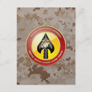 USMC Special Operations Command (MARSOC) [3D] Briefkaart