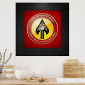 USMC Special Operations Command (MARSOC) [3D] Poster (Keuken)