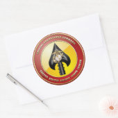 USMC Special Operations Command (MARSOC) [3D] Ronde Sticker (Envelop)