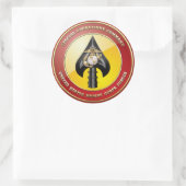 USMC Special Operations Command (MARSOC) [3D] Ronde Sticker (Tas)