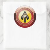 USMC Special Operations Command (MARSOC) [3D] Ronde Sticker (Tas)